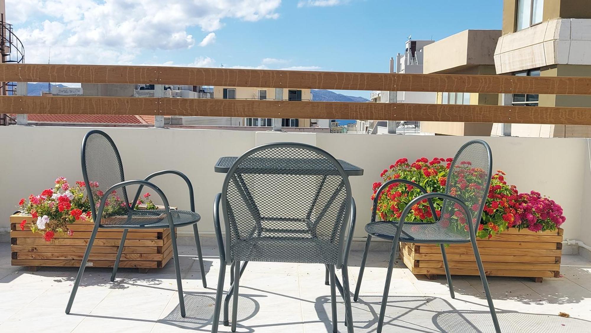Elegant Apartment In The Heart Of Heraklion Esterno foto
